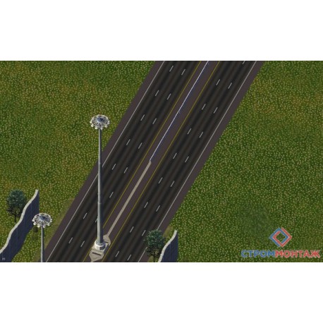 Столб прожекторный -18