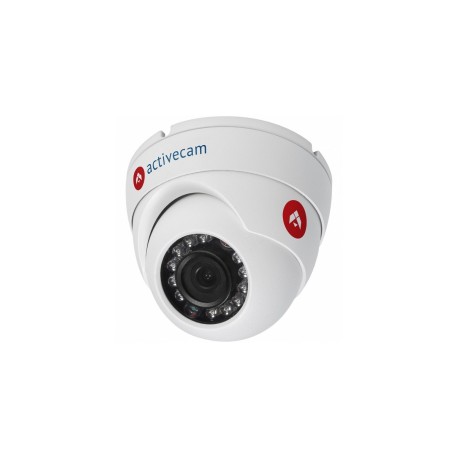 ActiveCam AC-D8121IR2 – Вандалозащищенная уличная IP камера-сфера с ИК-подсветкой.
